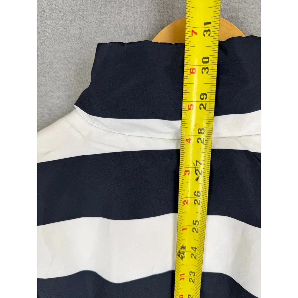 Paul & Shark Yachting Reversible Bomber Jacket Navy White Striped Mens XL‎ Italy